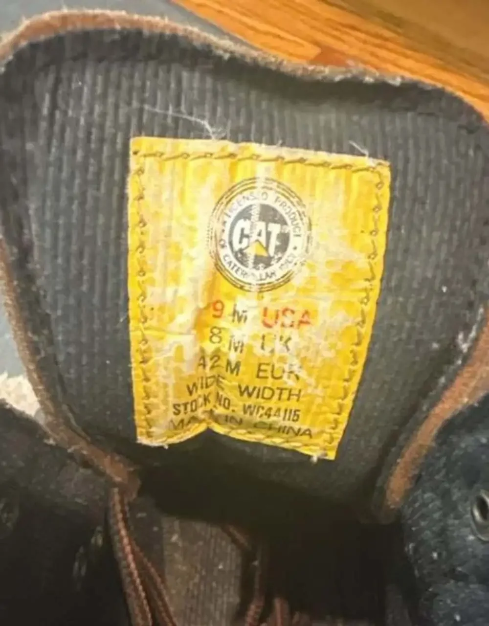 Caterpillar Alaska Work Boots Size 9M USA Brown Leather